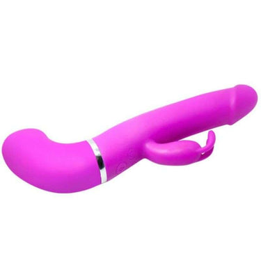 Vibratore di Lusso con Coniglio e Funzione Squirt – 12 Modalità Ricaricabile